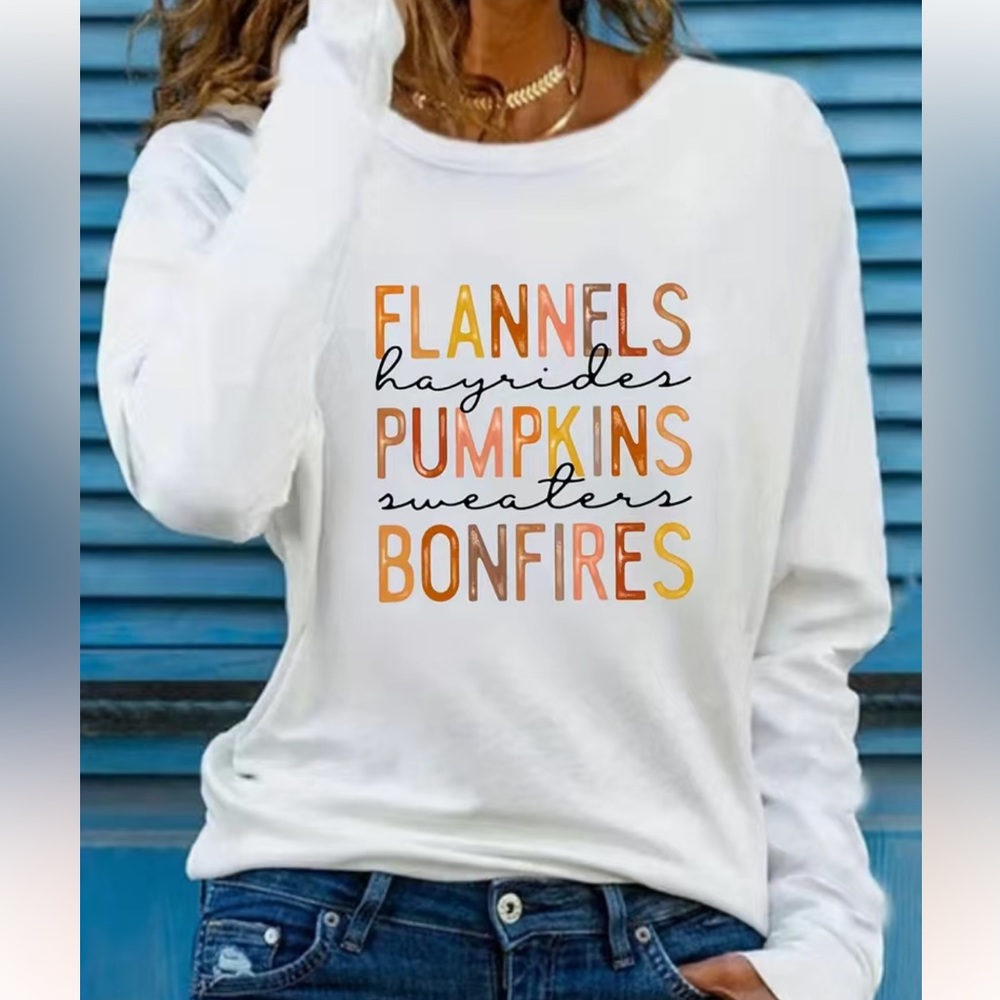 NEW Soft Fall Long Sleeve Shirt